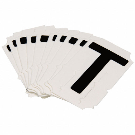 LetterLabel Polyester 2inH 1-1/2inW PK10