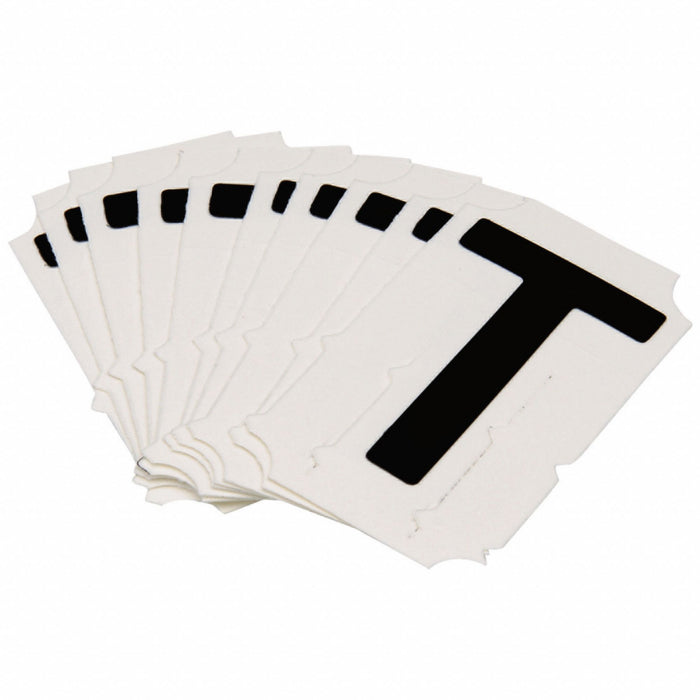 LetterLabel Polyester 2inH 1-1/2inW PK10