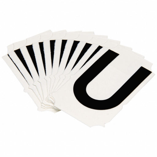 LetterLabel Polyester 2inH 1-5/8inW PK10