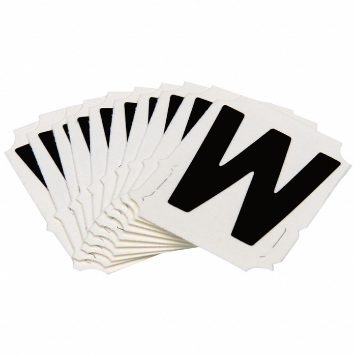 LetterLabel Polyester 2inH 2inW PK10