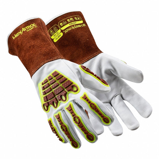Silicone Impact Welding Gauntlet size L