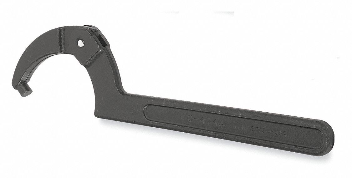 Spanner Wrench Set 1-1/4 to 3 Adj. Pin