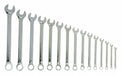 Combination Wrench Set 15 Pcs Satin
