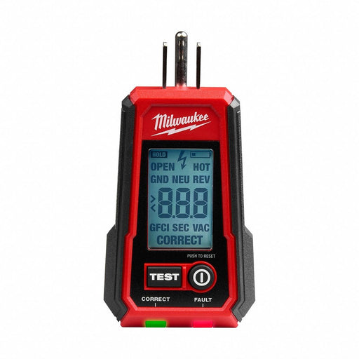 Receptacle Tester LCD Digital