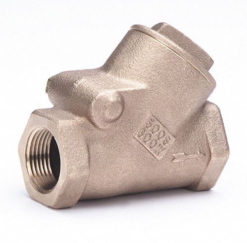 Swing Y Check Valve 4.375 in Overall L
