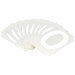 NumberLabel Polyester 2inH 1-3/4inW PK10