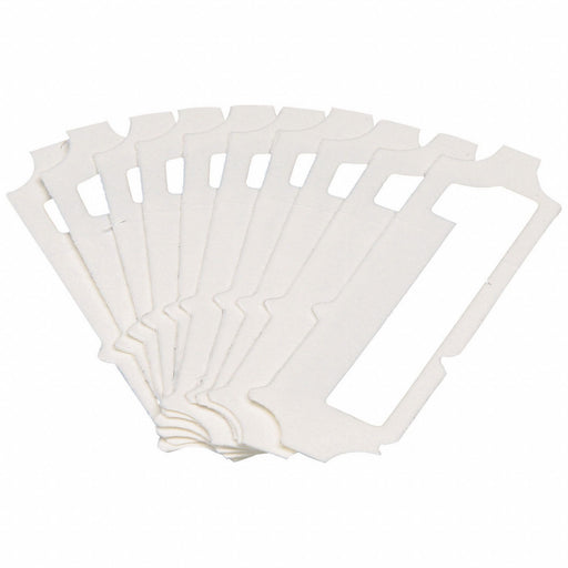 NumberLabel Polyester 2inH 3/4inW PK10