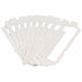 NumberLabel Polyester 2inH 3/4inW PK10