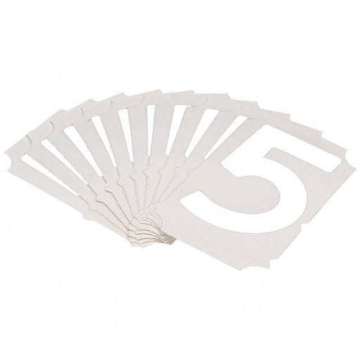 NumberLabel Polyester 2inH 1-5/8inW PK10