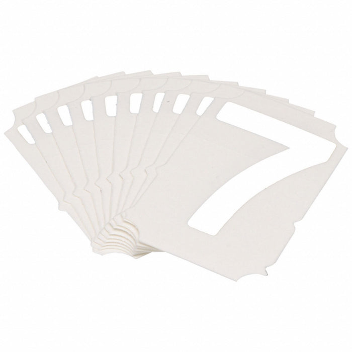 NumberLabel Polyester 2inH 1-5/8inW PK10