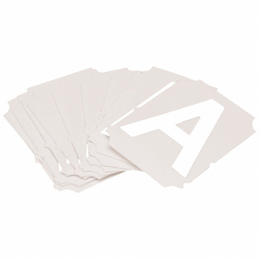 LetterLabel Polyester 2inH 2inW PK10