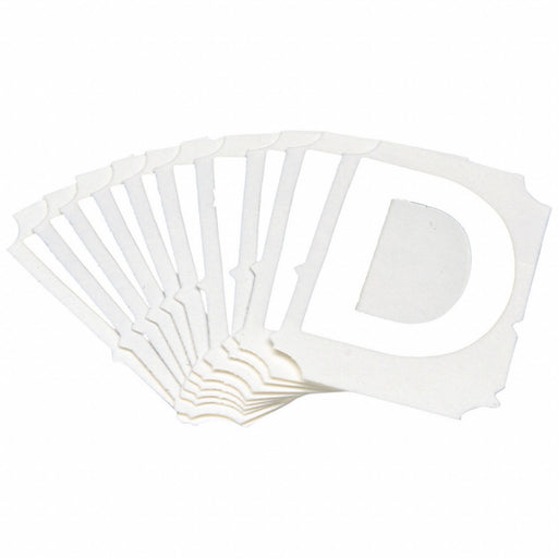 LetterLabel Polyester 2inH 1-5/8inW PK10