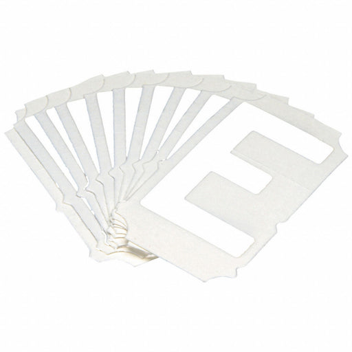 LetterLabel Polyester 2inH 1-1/2inW PK10