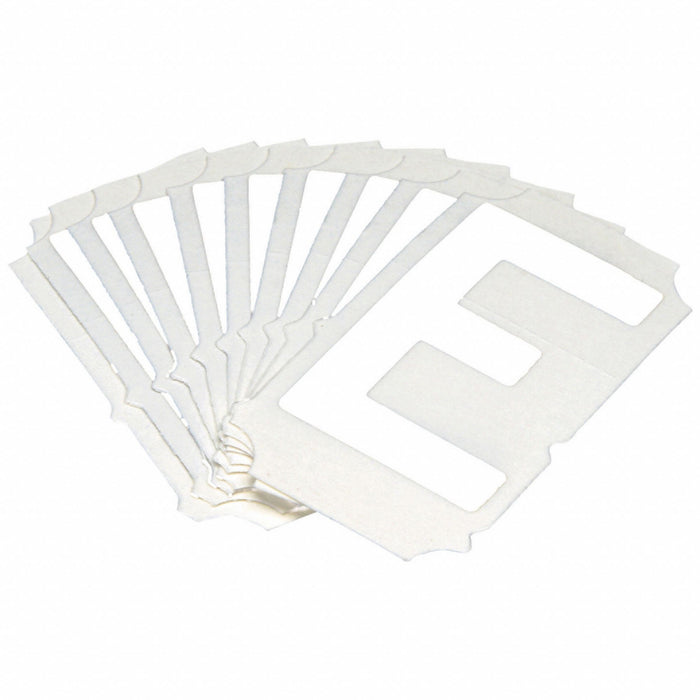 LetterLabel Polyester 2inH 1-1/2inW PK10
