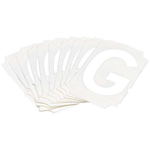 LetterLabel Polyester 2inH 1-5/8inW PK10
