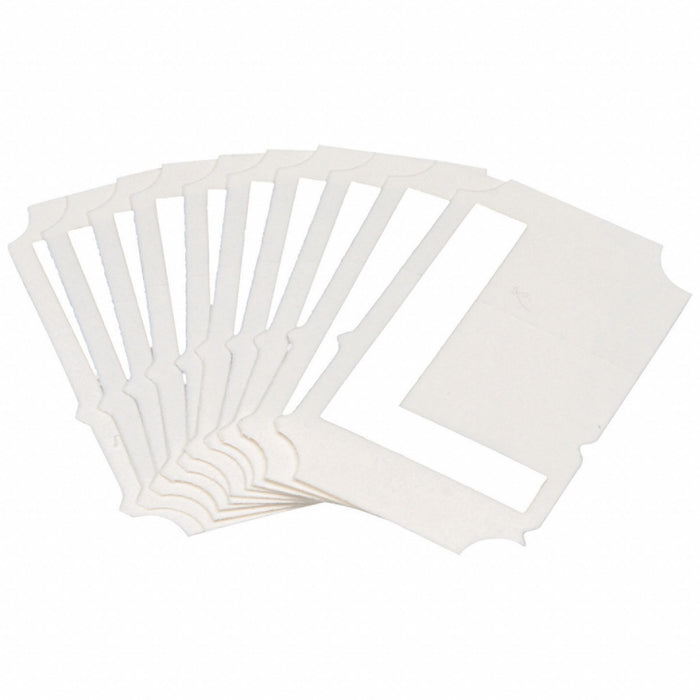 LetterLabel Polyester 2inH 1-1/2inW PK10