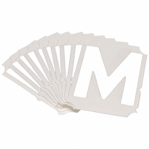 LetterLabel Polyester 2inH 1-7/8inW PK10