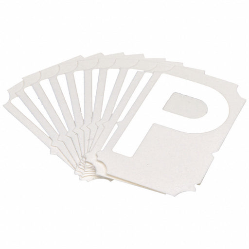 LetterLabel Polyester 2inH 1-5/8inW PK10