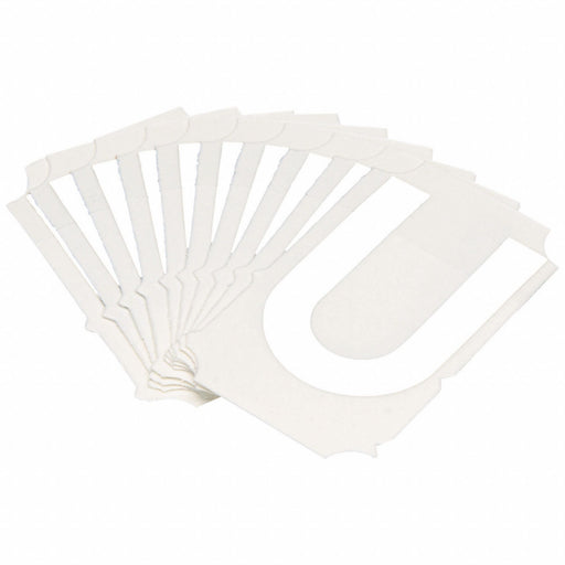LetterLabel Polyester 2inH 1-5/8inW PK10