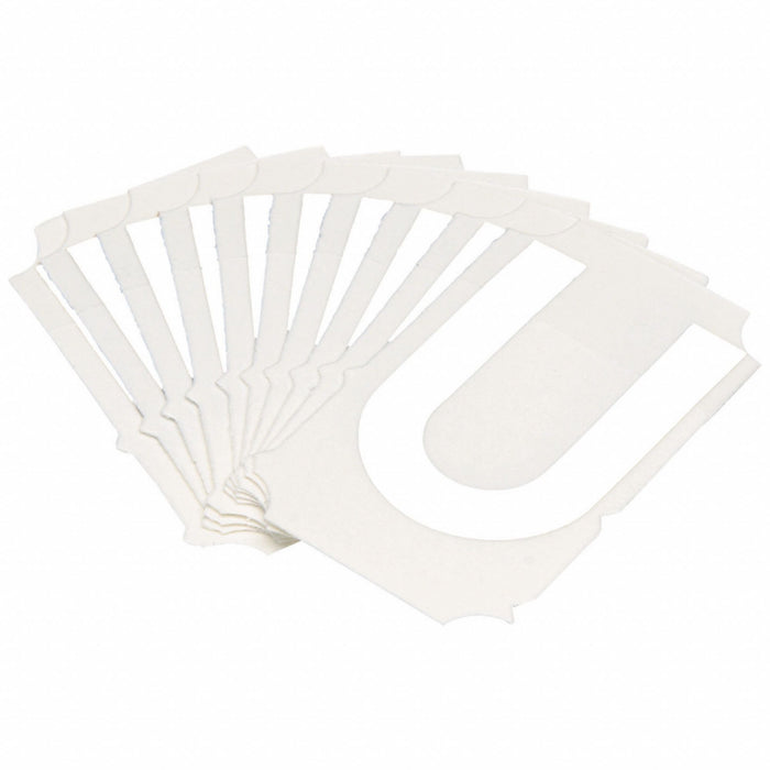 LetterLabel Polyester 2inH 1-5/8inW PK10