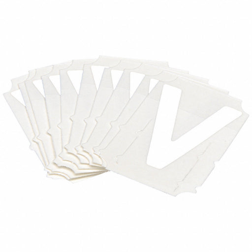 LetterLabel Polyester 2inH 1-3/4inW PK10