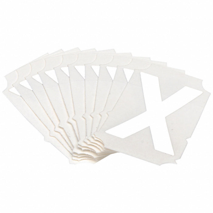 LetterLabel Polyester 2inH 1-5/8inW PK10