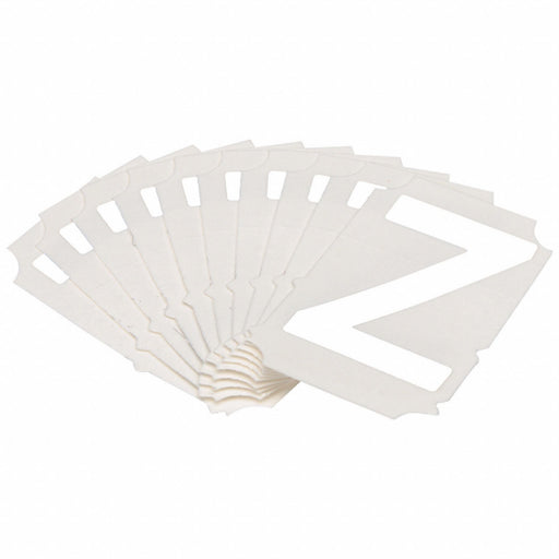 LetterLabel Polyester 2inH 1-5/8inW PK10
