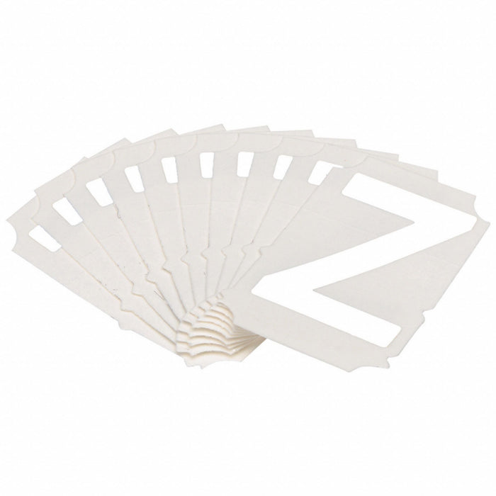 LetterLabel Polyester 2inH 1-5/8inW PK10