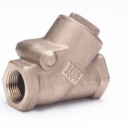 Swing Y Check Valve 3.6875 in Overall L