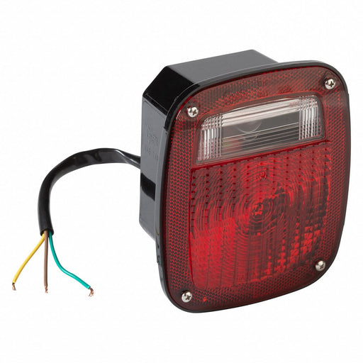 Stop/Turn/Tail Light Square Red 5-3/4 L