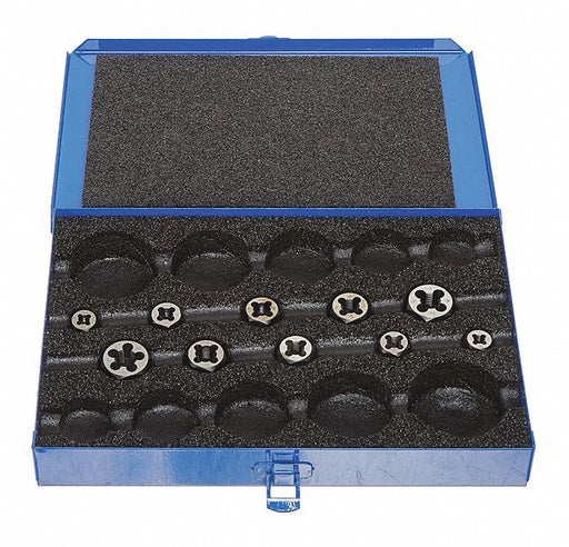 Tap/Die Set 10pc UNC UNF