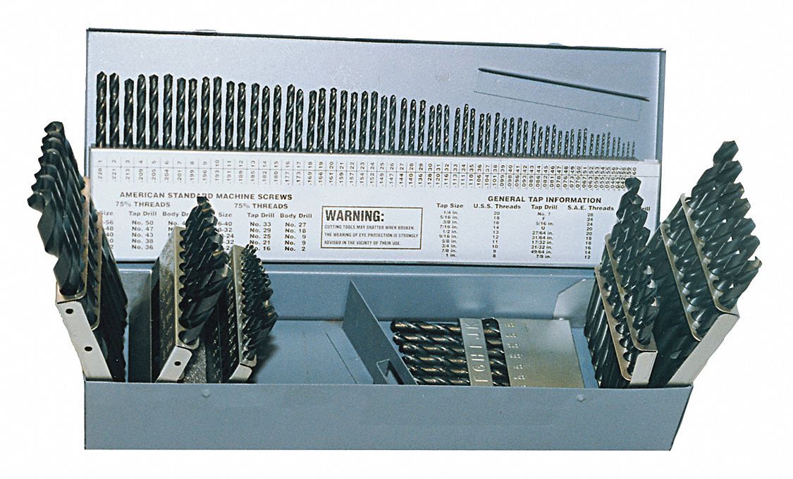 Jobber Drill Set 115pc HSS