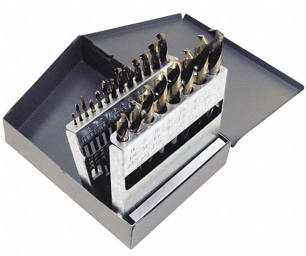 Mechanics Drill Set 21pc HSS