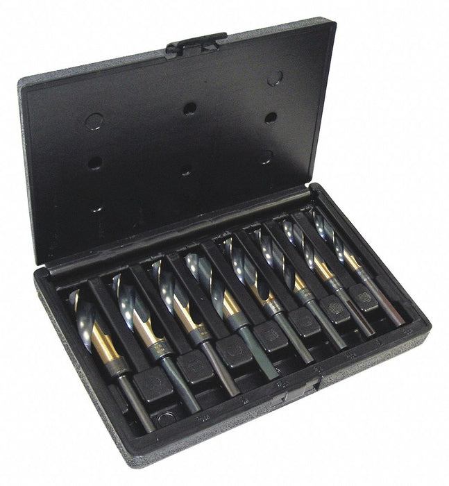 Reduced Shank Drill Set 8pc HSS