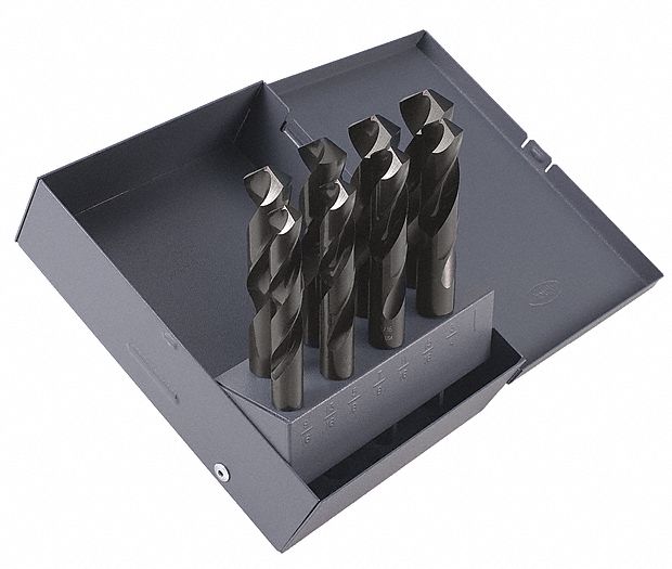 Reduced Shank Drill Set 8pc HSS