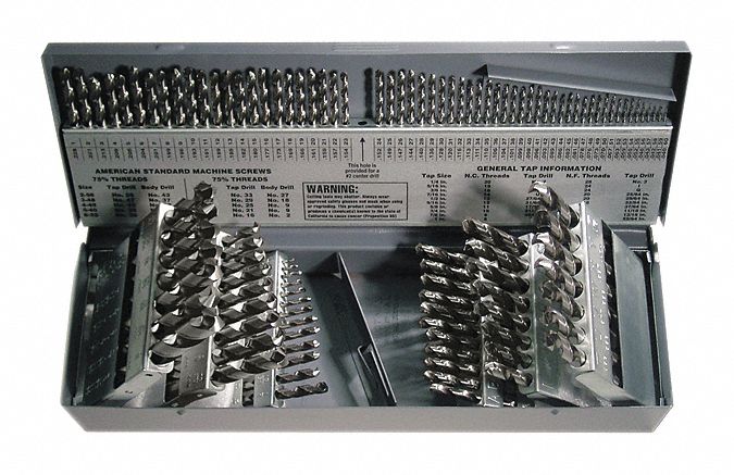 Jobber Drill Set 115pc HSS