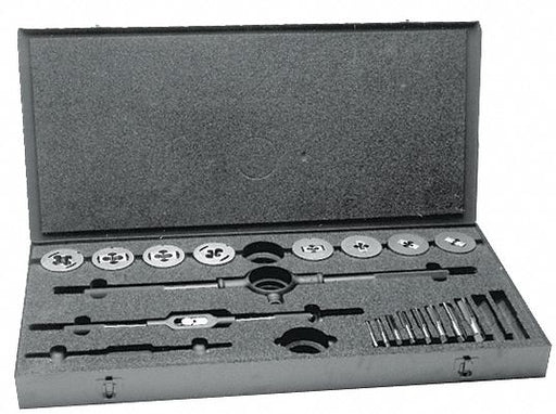 Tap/Die Set 19pc UNC UNF