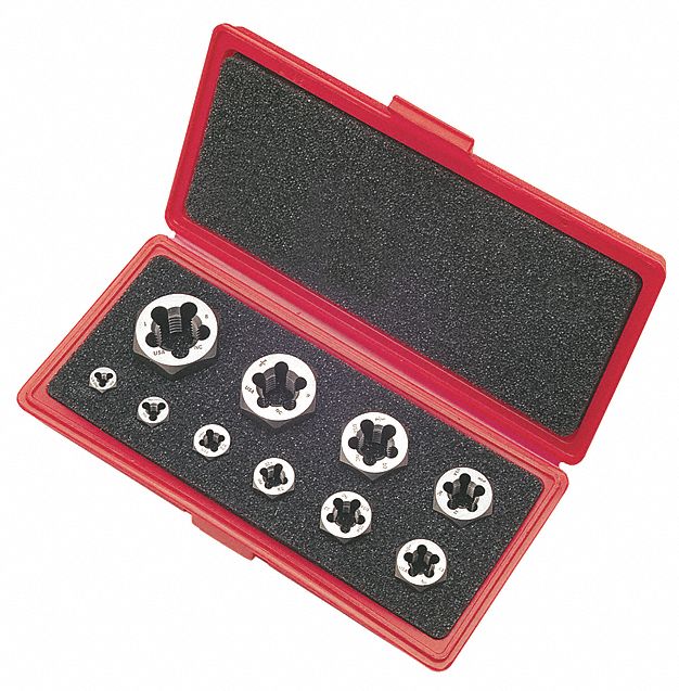 Die Set Hex Right Hand UNC
