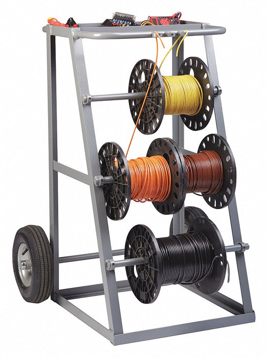 Heavy-Duty Wire Reel Caddy