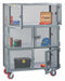 Mobile Storage Locker 3-Compartment
