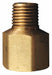 Adapter 3/8 FNPT x 1/4 MNPT Brass PK10