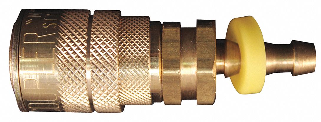 M Style Push-Lock Coupler 1/4 Hose PK10