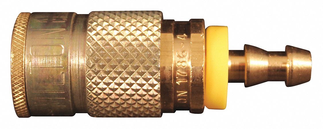 T Push-Lock Coupler 3/8 HoseBarb PK10