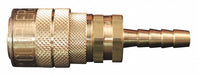 M Style Coupler 1/4 Hose Barb PK10