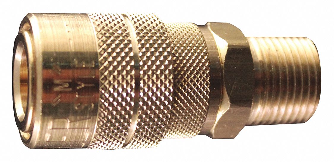 M Style Coupler 3/8 MNPT PK10