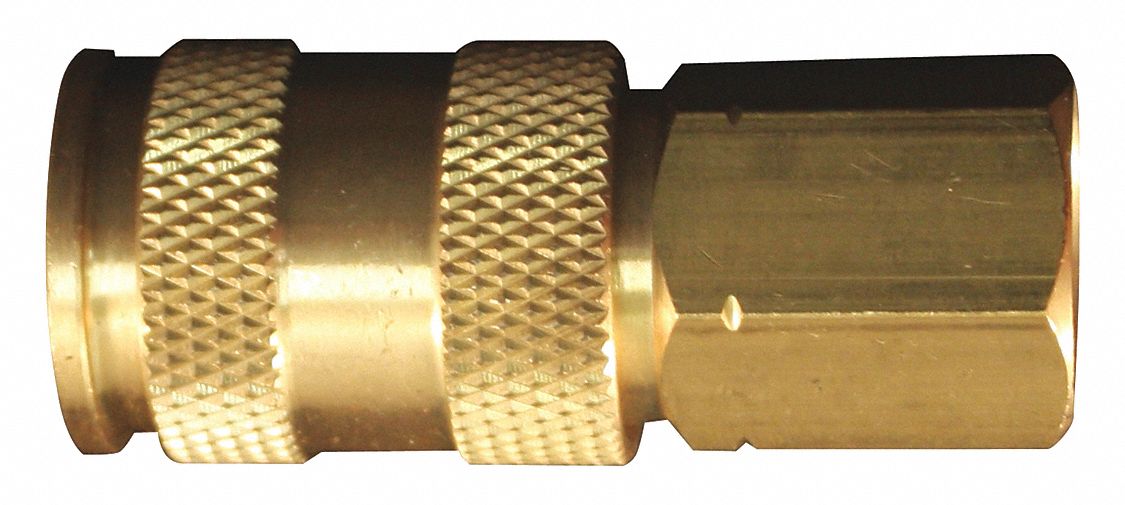 V Style High Flow Coupler 3/8 FNPT PK10