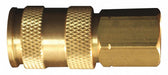 V Style High Flow Coupler 3/8 FNPT PK10