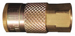 T Style Coupler 1/4 FNPT PK10