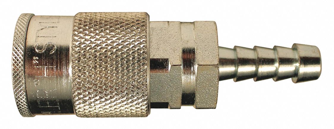 H Style Coupler 3/8 Hose Barb PK5