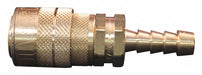M Style Coupler 3/8 Hose Barb PK10